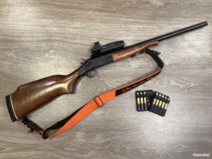 Harrington et Richardson SB2 ultra calibre 35 whelen + bushnell holosight